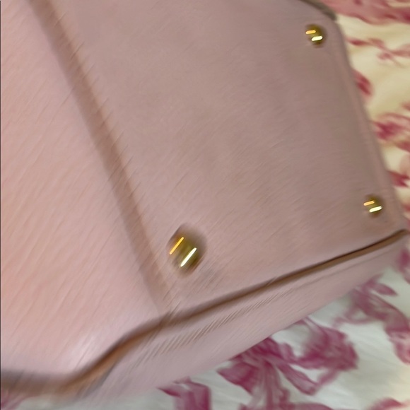 Miu Miu Pink Pebbled Leather Handbag - Picture 9 of 14